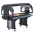Cambro VBR6110 82"W Black Versa Food Bar Serving Buffet