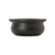 Tuxton DBS-1203 12 Oz. Ceramic Matte Black Onion Soup Crock (1 Dozen)