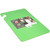 San Jamar CB121812GN 12" x 18" x 1/2" Green Co-Polymer Cut-N-Carry Cutting Board