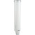 San Jamar C3165WH White Plastic 16"L Water Cup Dispenser