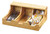 Cal-Mil 3613-3-99 Madera Condiment Organizer 13-3/4"W x 10"D x 5-1/4"H