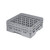 Cambro 30S434151 Camrack Glass Rack With (2) Soft Gray Extenders - 4 Cases