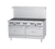 Garland U60-2G48RR 60" Gas U Series Restaurant Range - 212,000 BTU