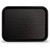 Carlisle CT101403 13.87" W x 10.75" D x 0.79" H Black Rectangle Café Tray