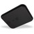 Carlisle CT101403 13.87" W x 10.75" D x 0.79" H Black Rectangle Café Tray