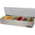 San Jamar B4706inL 18-1/8"W x 12"D x 8"H Step Condiment Center
