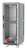 Metro C539-MDC-4-GY C5 3 Series Gray Full-Size Insulated Moisture Heated Holding & Proofing Cabinet with Clear Dutch Doors and Fixed Wire Slides - 120V