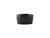 Tuxton BBX-0203 2-1/2" 2 Oz. Ceramic Black Round Ramekin/Cheese Pipkin (4 Dozen Per Case)