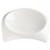 Winco WDP005-101 6" 4 Oz. Porcelain Bright White Square Bowl (36 Each Per Case)