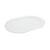 Bon Chef 9099BLKSPKLD Ceramic Black Speckled Oblong Prism Tray