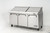 Migali C-SP72-30BT-HC 72.7" W Three-Section Three Door Competitor Series Refrigerated Counter/Big Top Sandwich Prep Table