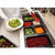 Cambro 9TGS404 9" Red Lugano Tongs - 12/Case