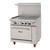 Migali C-RO-36G-NG 36" Natural Gas Range with Griddle - 102,000 BTU