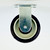 New Age C460 5" Dia Urethane Wheel Tread Rigid Plate Caster - 250 Lbs.
