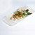 American Metalcraft WSRT21 Resin White Rectangular Translucence Tray