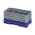 Cambro 8HS638186 Camrack Glass Rack With (3) Soft Gray Extenders - 3 Cases