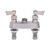Fisher 67423 4" Centers Stainless Steel Deck Mount Control Valve