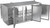 Beverage Air BB72HC-PT-S 72" W Stainless Steel 6 Solid Doors Refrigerated Back Bar Pass-Thru Storage Cabinet - 115 Volts