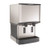 Scotsman HID525AWX-1 Meridian 500 Lbs. Stainless Steel Air Cooled Nugget Ice and Water Dispenser - 115 Volts