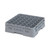 Cambro 36S418151 Camrack Glass Rack With Soft Gray Extender - 5 Cases