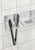 Edlund STH-2 8-1/4" x 5" x 2-1/2" Stainless Steel Tong Holder with 2 Unit Capacity