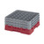 Cambro 36S738416 Camrack Glass Rack With (3) Soft Gray Extenders - 3 Cases