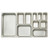 Winco SPJM-606 Steam Table Pan 1/6 Size