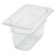 Winco SP7904 1/9 Size Polycarbonate Poly-Ware Food Pan