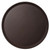 Cambro 1950CT138 19.44"Dia. Fiberglass Tavern Tan Round Camtread Serving Tray - 12/Case