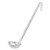 Winco LDIn-2 2 Oz. Stainless Steel Ladle