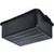 Carlisle 4401103 1 Compartment Black Comfort Curve Bus Box