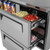 Turbo Air TWF-48SD-D2-N 48.25"W Two-Section Stainless Steel Door Super Deluxe Worktop Freezer