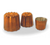 Matfer Bourgeat 340417 Cannele Mold 2-3/16" Dia. x 2-3/16"H Copper-Tin Lined