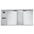 Continental Refrigerator BB69NSS 69"W Solid Door Refrigerated Back Bar Cooler