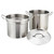 Winco SSDB-8S 8 Qt Stainless Steel / Aluminum Clad Bottom Steamer
