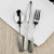 Winco 0025-03 7-3/16" 18/0 Stainless Steel Dinner Spoon (Contains 1 Dozen)