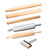 American Metalcraft WRPC5715 Rolling Pin 15" Wide 2.75" Barrel Wood
