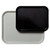 Cambro 1418CL676 14" White Rectangle Camlite Tray - 12/Case