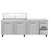 Continental Refrigerator RA93N24M 93" W Three-Section One Door Refrigerated Base Sandwich Unit