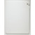 San Jamar CB182412WH 18" x 24" x 1/2" White Co-Polymer Cut-N-Carry Cutting Board
