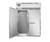 Continental Refrigerator D2RINSA 68.5" W Two-Section Solid Door Roll-In Designer Line Refrigerator