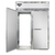 Continental Refrigerator D2RINSSRT-E 68.5" W Two-Section Solid Door Roll-Thru Designer Line Extra-High Refrigerator