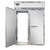 Continental Refrigerator D2RINSSRT-E 68.5" W Two-Section Solid Door Roll-Thru Designer Line Extra-High Refrigerator