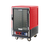Metro C535-MFC-L C5 3 Series Red Half-Size Insulated Moisture Heated Holding & Proofing Cabinet with Clear Doors and Lip Load Slides - 120 Volts