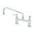 T&S Brass B-2280 Double Double Pantry Faucet deck mount mixing faucet with 8"