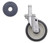 Metro 5Mpgsa Super Erecta Cart-Washable Stem Caster Swivel 5" Dia. 1-1/2"W Face 300 Lb. Capacity Stainless Steel Bearings