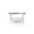 Adcraft ES-3048 48" W x 30" D Open Base with Undershelf Equipment Stand