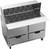 Beverage Air SPED48HC-18M-4 48" W Two-Section Four Drawer Mega Top Refrigerated Counter