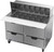 Beverage Air SPED48HC-18M-4 48" W Two-Section Four Drawer Mega Top Refrigerated Counter