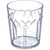 Dinex DXFT907 9 Oz. Clear SAN Plastic Fenwick Tumbler (72 Each Per Case)